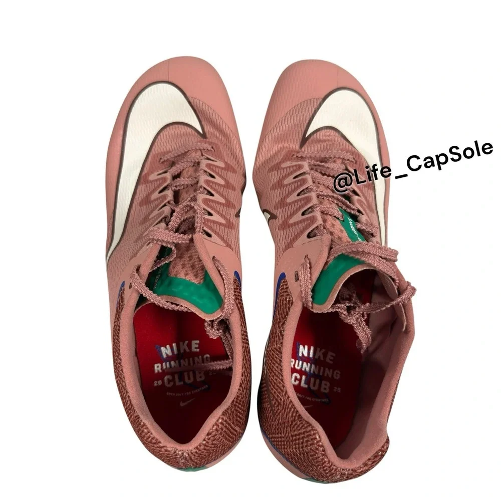 10 Men's Nike Zoom Rival Sprint Track Spikes Armory Pack HQ2061-600 Track Bag